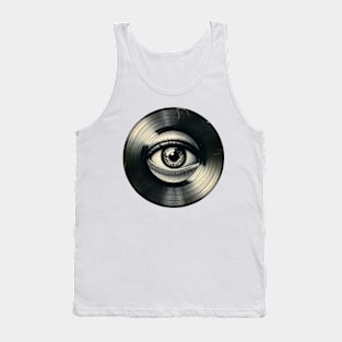 vinyl eye Tank Top